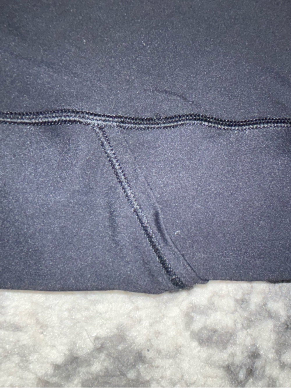 lululemon athletica size 4 crop Black Leggings with side Detail - Picture 4 of 6